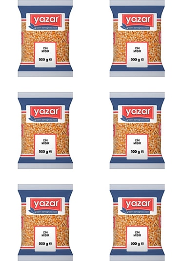 Yazar Patlatmalık Cin Mısır 6 x 900 G