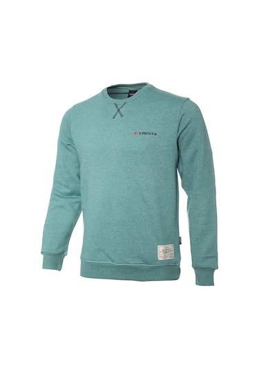 Cresta Outdoor Spor Bisiklet Yaka Erkek Sweatshirt