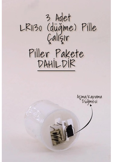 4 Adet Eriyen Mini Led Mum Seti Pilli Dumansız Alevli Ledli Dekoratif Yapay Mum Dekor Işığı 6cm Beyaz