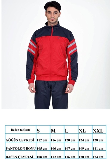 Enrico Ferry Erkek Yarım Balıkçı Yaka Eşofman Takım Edy2423