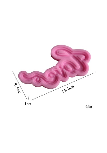 Soulader Aşk Mektubu Tasarımı Silikon Kalıp Pasta Yapımı Dekorasyon Ve El Yapımı Çikolata Kalıbı Özel Günler İçin Romantik Epoksi Reçine Kek Pişirme Kalıbı Beyaz