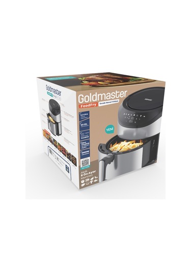 Goldmaster Foodfry 2000 W Yüksek Güç Dokunmatik Airfryer