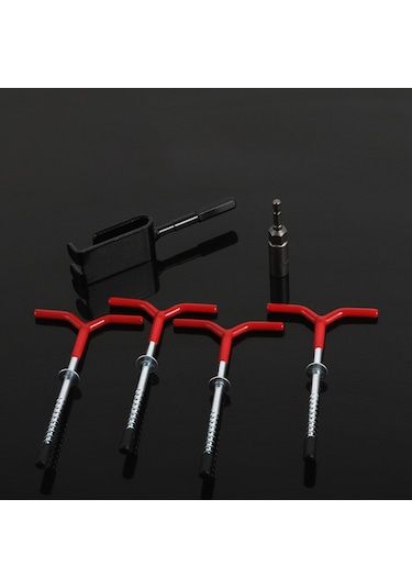 Dolıty 4 Parça Buz Çapa Matkap Adaptörü Pratik Zemin Soketli