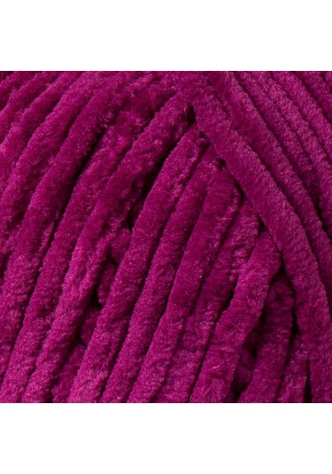 Kürkçü Han Kadife 100 G 95 M Örgü İpi Khkad Mor