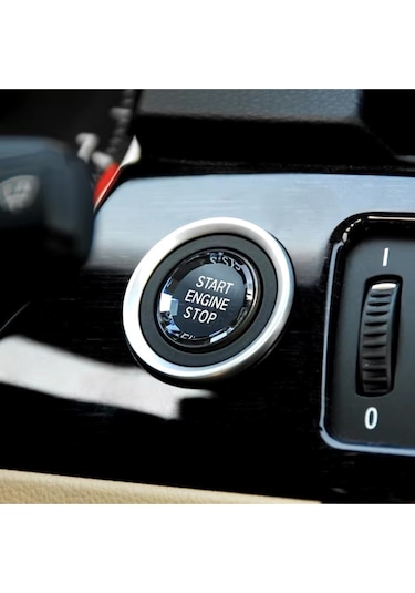Bmw 3 Serisi E92 Kristal Start Stop Tuşu Siyah 2005-2012