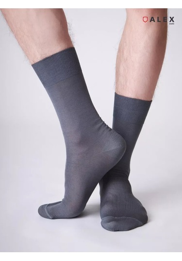 Alex Yvn Çorap Seti Yüksek 2 Çift 413880536 Açık Gri