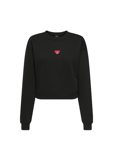 Only Bayan Sweat 15358296 Siyah Siyah