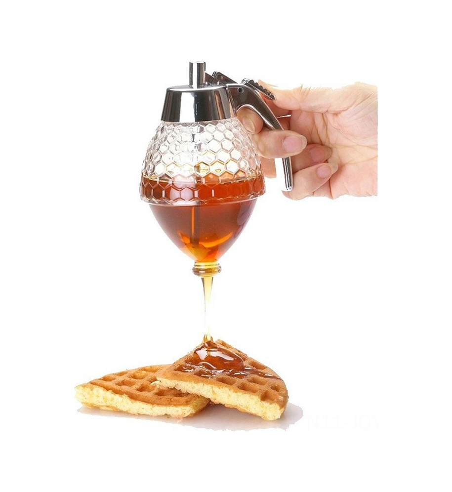 Youmex Akrilik Bal Ve Reçel Dağıtıcı, Uçlu Ağızlı Sıkma Buteliği, Kesin Döküm Ve Temiz Kullanım, Modern Mutfak Gereci Diğer