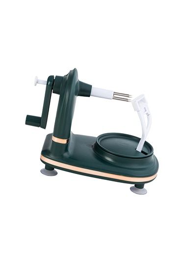 Dofolink El İşlemli Mutfak Aleti: El Sallayarak Elma, Armut, Patates Kabuklarını Hızlı Ve Verimli Kaldıran Çelik Ve Plastik Kabuk Kırıcı - Yeşil Renk Yeşil