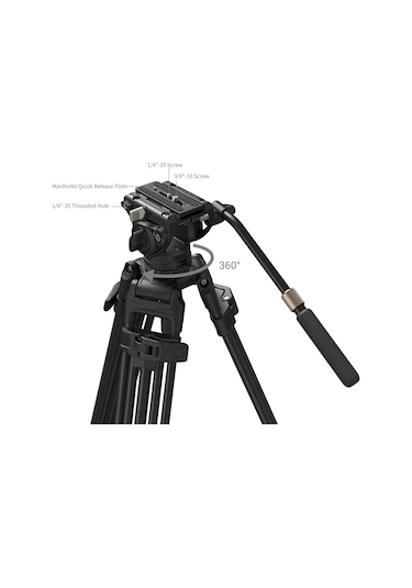 Smallrig Ad-80s 5111 Profesyonel Video Tipi Tripod Kiti