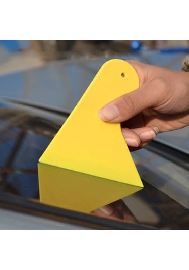 Sones Kaneed 10 Adet Araba Pencere Sarma Filmi Kazıyıcı Kalınlaşma Araba Etiket Aracı, Boyut: 11cm X 9.5cm