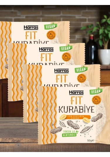Yer Fıstığı&kakao Kurabiye 50 G X 4 Adet
