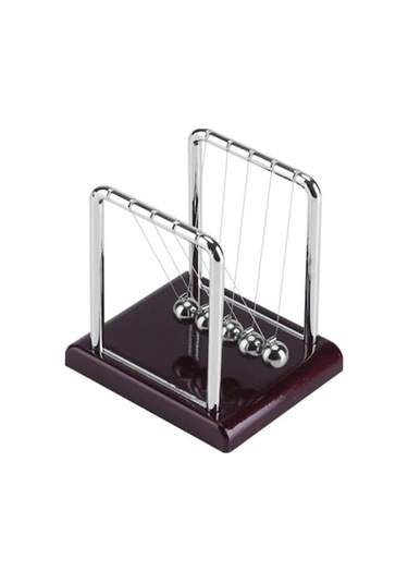 Dekoratif Denge Topları Ofise Hediye Newton Balans Denge Topu Küçük Boy HDH75