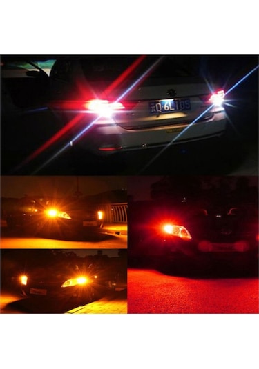 144 Led Canbus Geri Vites Ampulü Turuncu