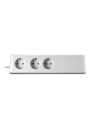 Apc By Schneider Electric PM6U-GR 6'lı Akım Korumalı Priz 2 USB Hızlı Şarj Çıkışlı Beyaz