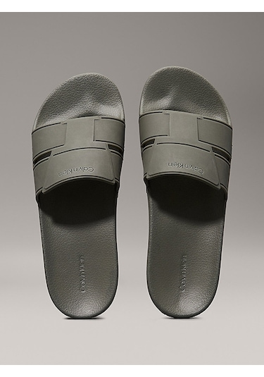 Calvin Klein Calvın Kleın Erkek Terlik Hm0hm01752-lex Yeşil