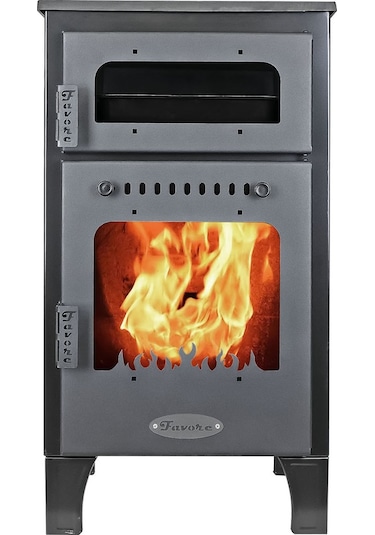 Jupiter Fırınlı Pelet&odun Sobası Kuru Sistem Çam Peleti 10kw.