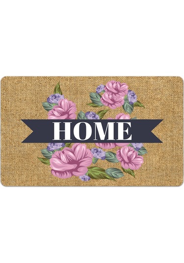 Evaşk Kapı Önü Paspası Vinil Kaymaz Tabanlı 45 X 70 Evaşkdm10111