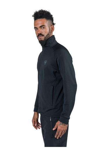 Rossignol Blackside Fleece Fz Erkek Siyah Polar Blk Siyah
