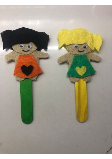 2 Li El Yapımı Kitap Ayracı