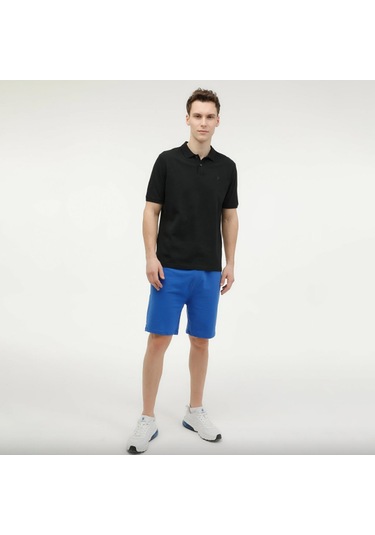 Lumberjack 5M MB CT953 POLO T SH 5FX Erkek  Siyah Tişört