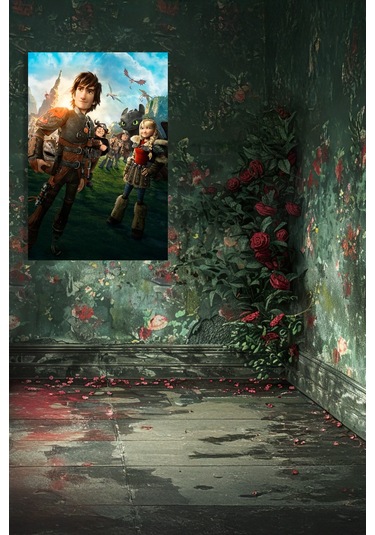 "miyrem Animasyon Kahramanları1^ Design Cam Tablo Model: 322