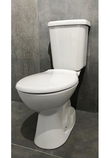 Creavit Pitta Alttan Çıkışlı Klozet Seti 4 Parça Basic Pp Kapak