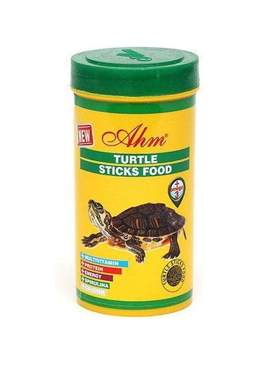 Ahm Turtle Sticks Green Food Kaplumbağa Yemi 250 Ml