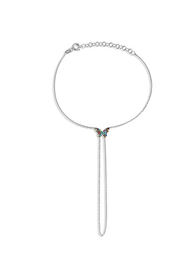 Argentum Concept - Kelebek Motifli Gümüş Şahmeran - B057701 Gümüş