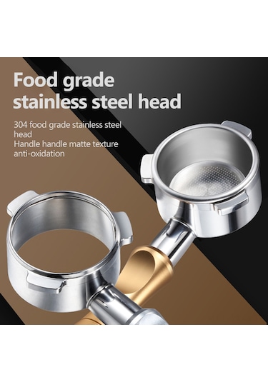 Geeksen "profesyonel Paslanmaz Çelik Kahve Portafiltresi - Breville 8/9 Serisi Uyumlu, Ergonomik Tasarım" Diğer