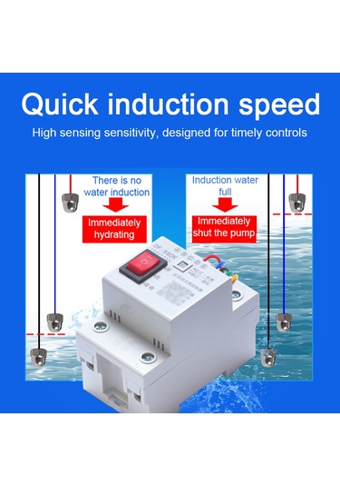 Teltree Df-96dk Akıllı Su Seviyesi Kontrol Cihazı: Su Deposu/ Havuz Otomatik Doldurma Ve Boşaltma, Pompa Korumalı Elektrik Kontrol Anahtarı