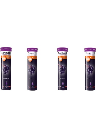 Sambucol Plus Efervesan 15 Tablet 4 Adet