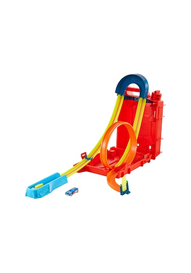 Hot Wheels Track Builder Benzin Bidonu Akrobasi Seti Hdx78