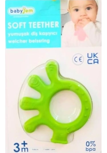 Babyjem Ahtapot Diş Kaşıyıcı Açık Yeşil