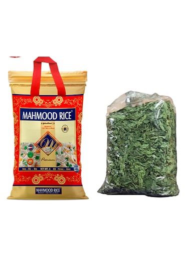 Mahmood Rice 1121 Basmati Pirinç 4 KG + Kuru Molehiya 200 G