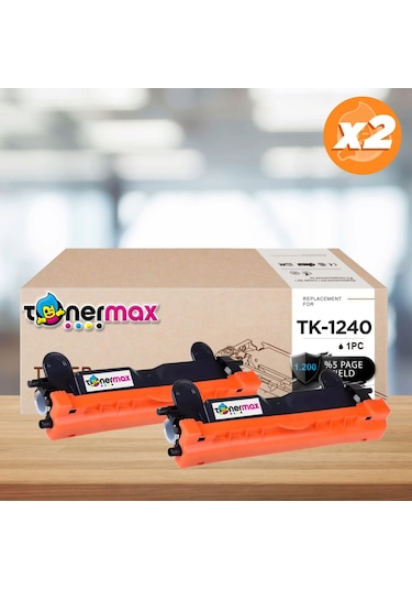 Kyocera Ma2001 Uyumlu Toner 2'li  Paket/ Tk-1240 / Tk-1248 /ma2001