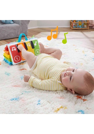 Fisher-price Işıklı Ve Müzikli Yumuşak Piyano Hnd54