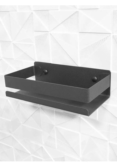 Format Banyo Rafı 148302762 Siyah