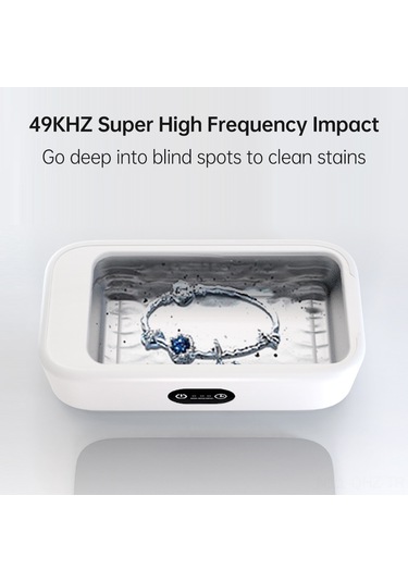 Aubyhe A8 Ultrasonik Gözlük Temizleyici 640ml 304 Çelik Tank 3 Zaman Ayarı 49khz 220-240v Laboratuvar Eğitim