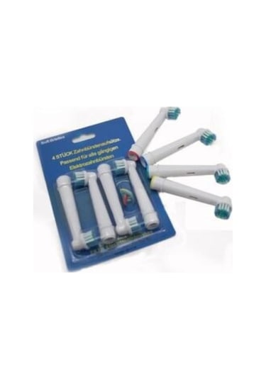 4 Adet Diş Fırçası Yedek Başlığı Oral-B Uyumlu