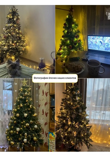 Twinklegarlooo Noel Ağacı İçin Sıcak Işıklı Süs Işıkları 188298653 Sıcak Işık