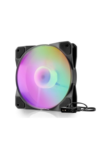 Hadron Hdx1517 Performans Kasa Fanı 4pın Rgb 12cm Siyah
