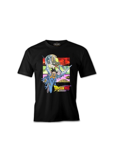 Dragon Ball Daima Ejderha Shen Long Siyah Erkek Tshirt 001