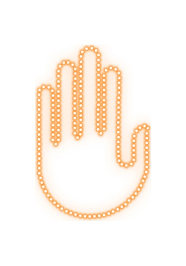 Yaozixa Kollektif Taşıt Işığı: Uzaktan Kumandalı, Jest Kontrollü, Önleme Ve Teşekkür İletişim Aracı, Turuncu Led, Kolay Kurulum, Kadın Modeli