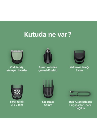 Philips Mg3920/15 7'si 1 Arada All-in-one 3000 Serisi Erkek Bakım Seti
