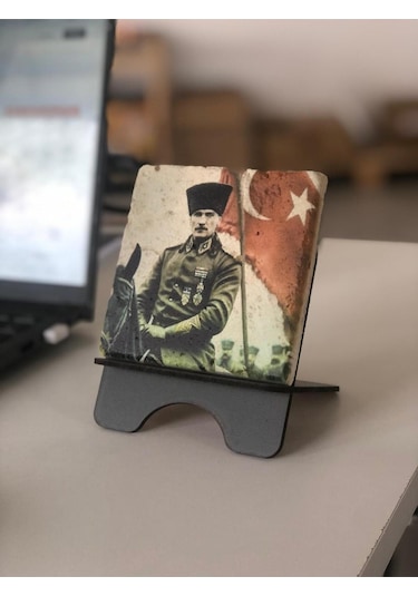 Atatürk Mermer Tablo Özel Koleksiyon Ofis & Ev Dekoru Anlamlı Hediye