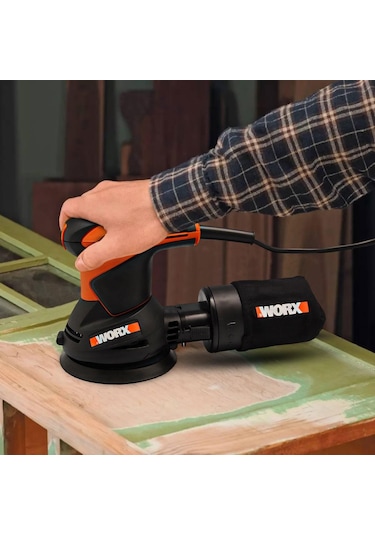 Worx WX652.1 320W 125MM Profesyonel Eksantrik Zımpara
