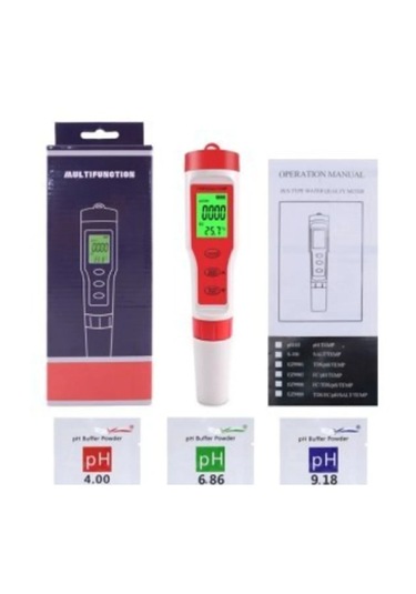 Ph Metre Tds Metre Sıcaklık Ec Ölçer 4ü 1 Arada Ölçüm Cihaz