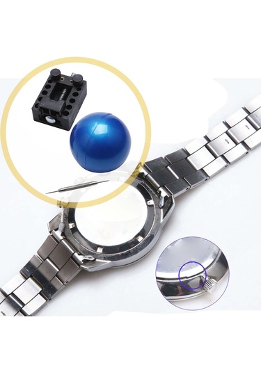 Suntek Saat Kasası Açıcı Bilyalı Set, Tutucu Alet Açma