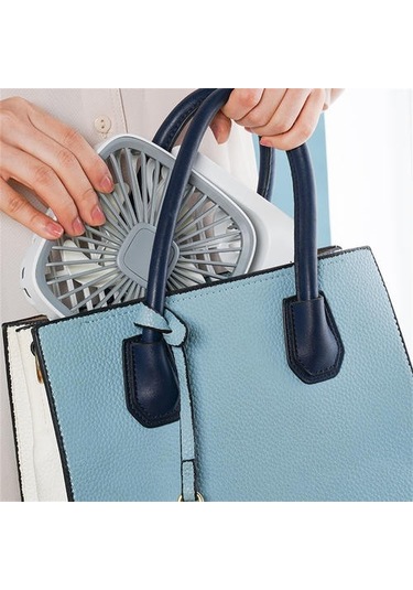 1200 Ma El Fan, Sessiz Rüzgar Gücü Basit Plastik Taşınabilir Fan 33ıt3j Beyaz